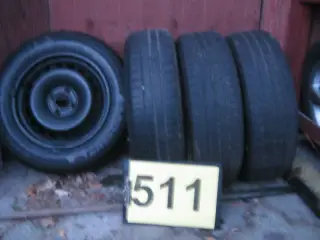 Dæk, 185/65 R15, 4x100, ch 60, et 39