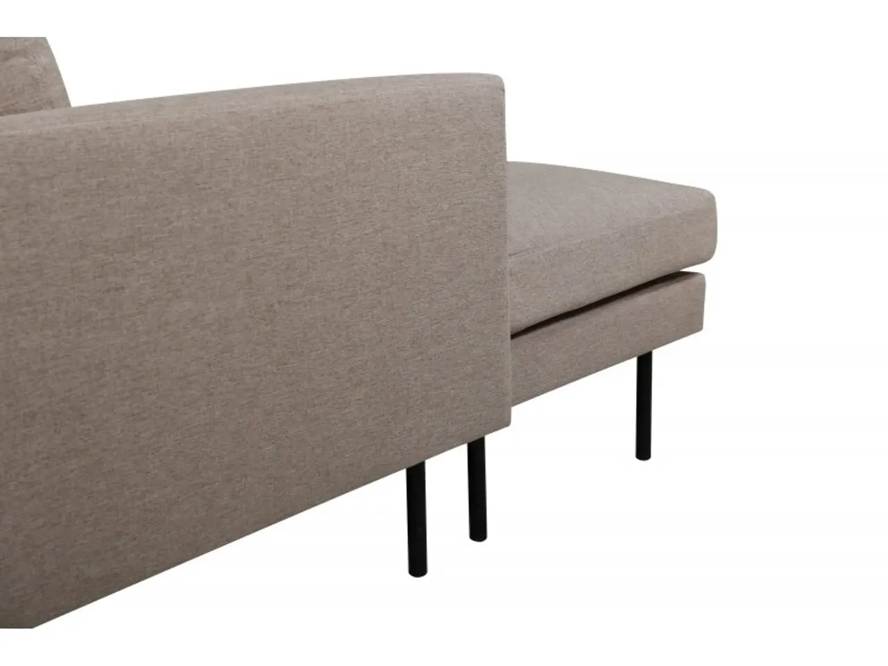 Billede 5 - Zoom U-Sofa Brun - Beige og Sort