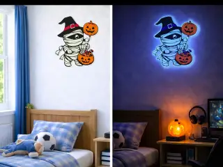 Skab glæde på børneværelsets vægge (Glow in Dark)