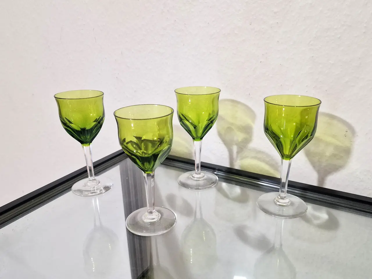 Billede 3 - Vintage hvidvinsglas fra Holmegaard.