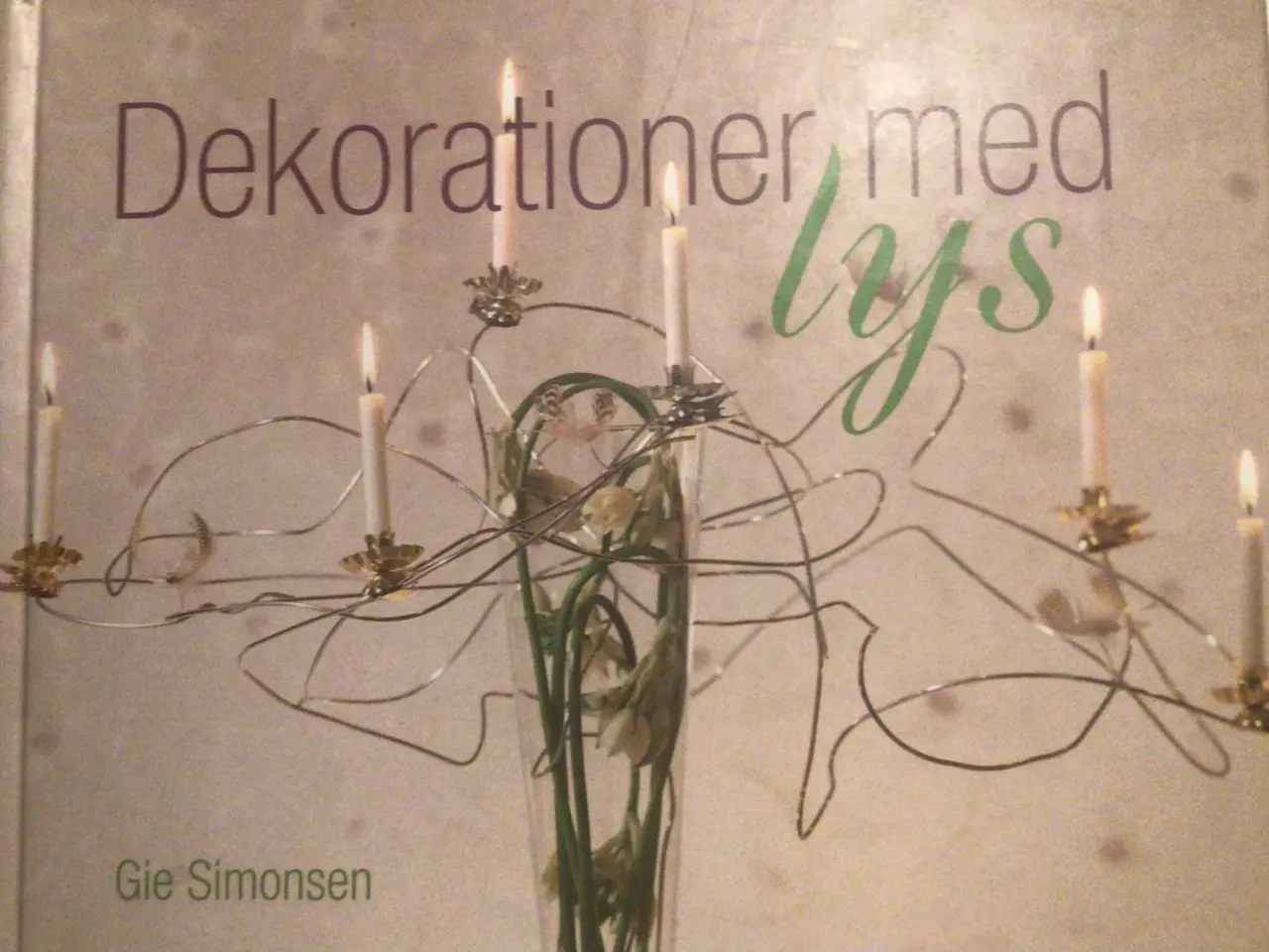 Billede 1 - Dekorationer med lys