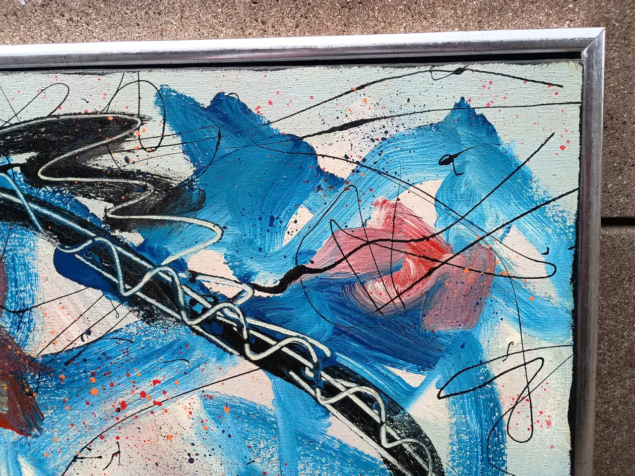 Billede 5 - Acryl maleri 50 x 60cm.