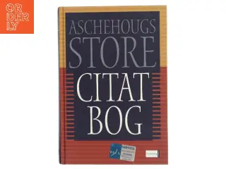 Aschehougs Store Citatbog (Bog)