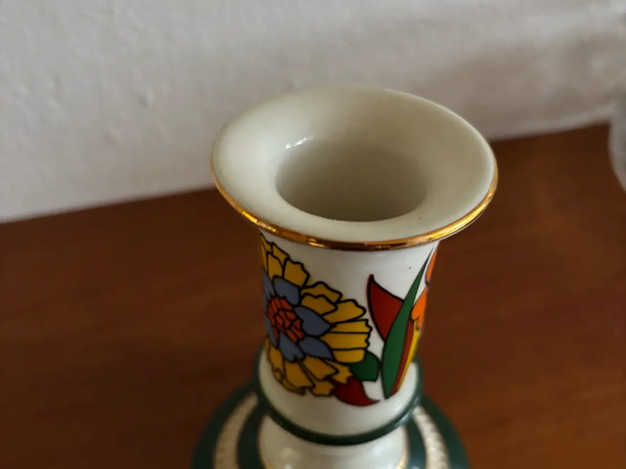 Billede 4 - Royal Copenhagen Gylden Sommer lysestage (nr. 501)