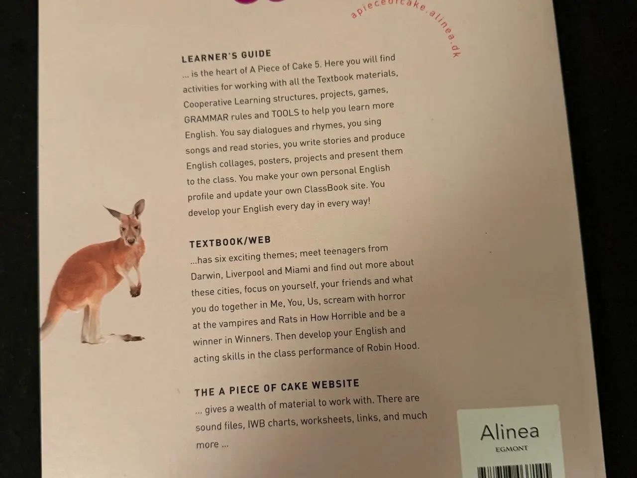 Billede 4 - A Piece of Cake 5 – Textbook/Web + Learner's Guide