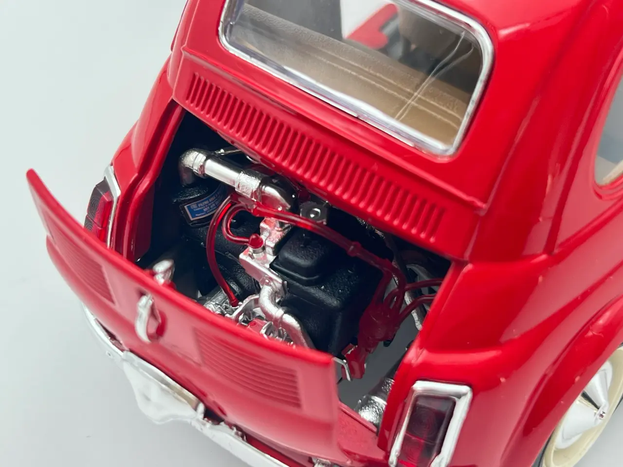 Billede 7 - 1965 Fiat 500 F - Sjælden model - 1:18