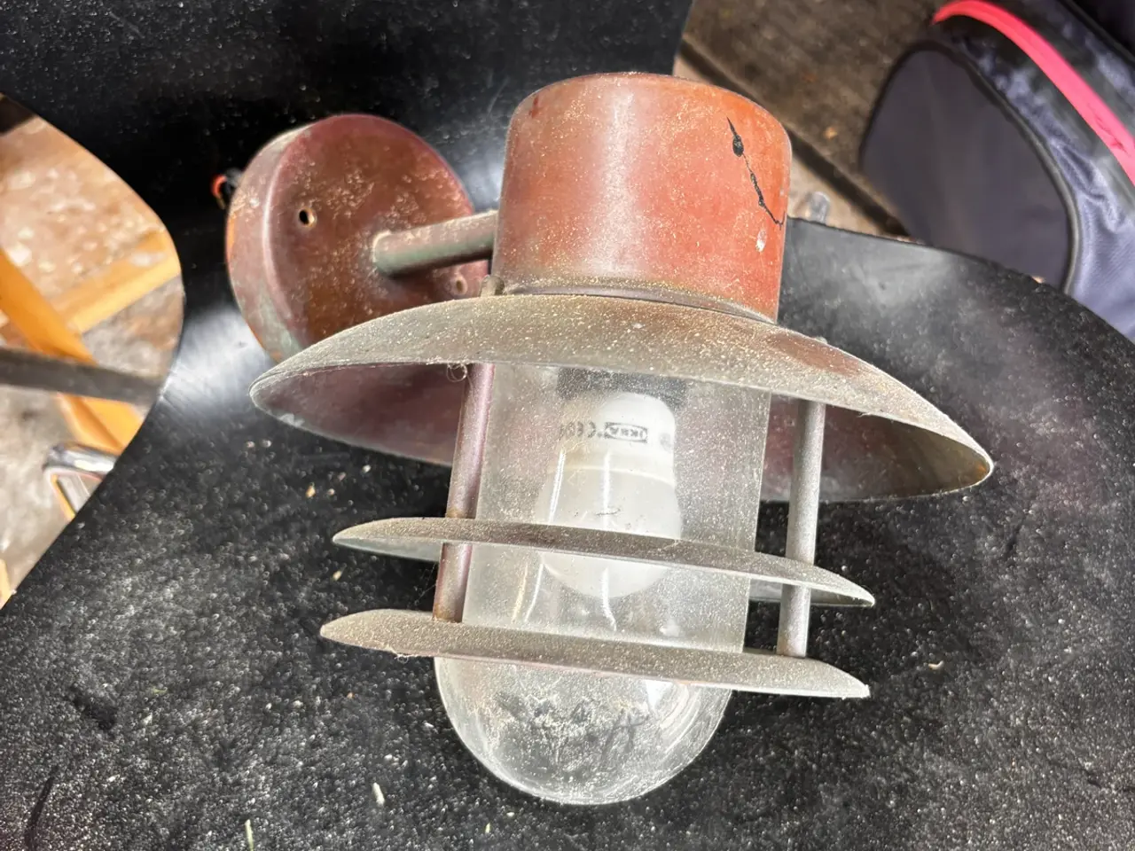 Billede 1 - Kobber udendørs lampe