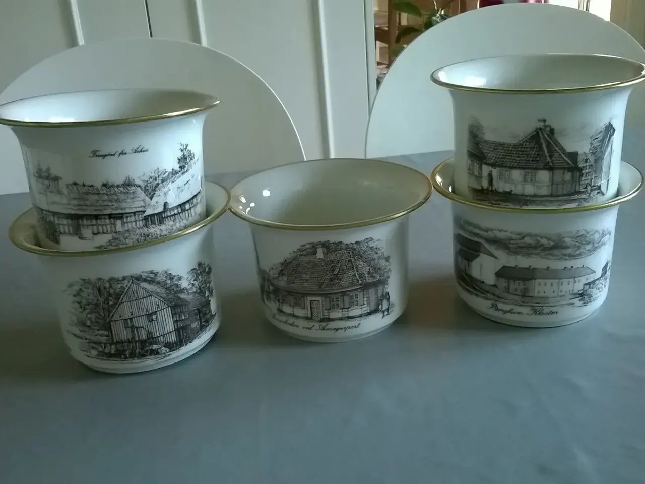 Billede 1 - 5 stk. B&G urtepotter