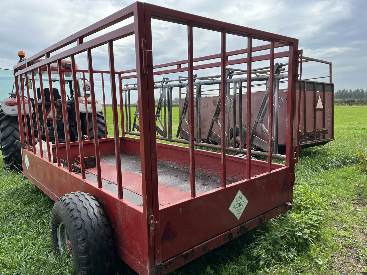 Billede 4 - CN Agro fodervogn med fangegitter