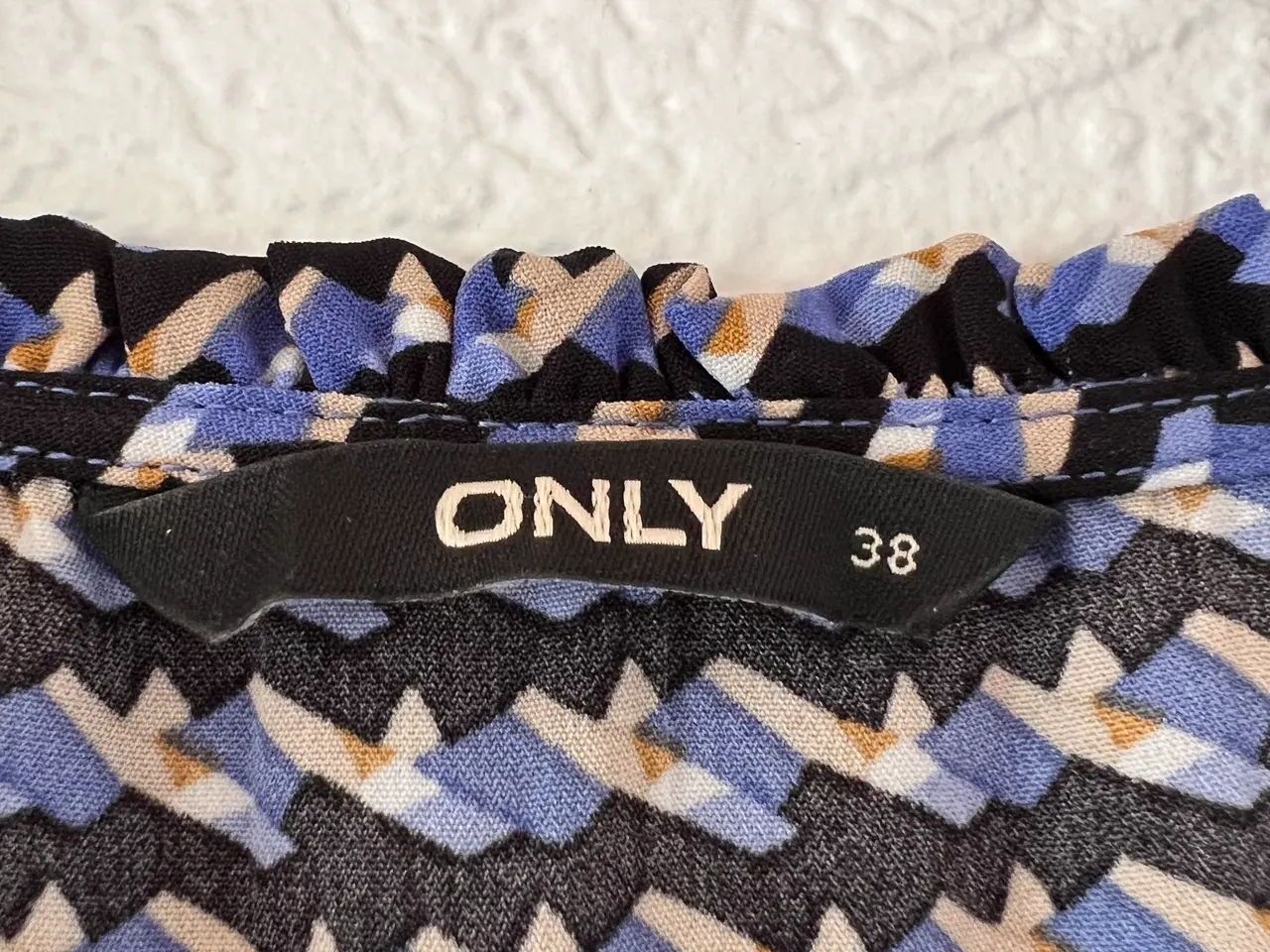Billede 8 - Lang Marineblå Maxikjole fra Only Str. 38