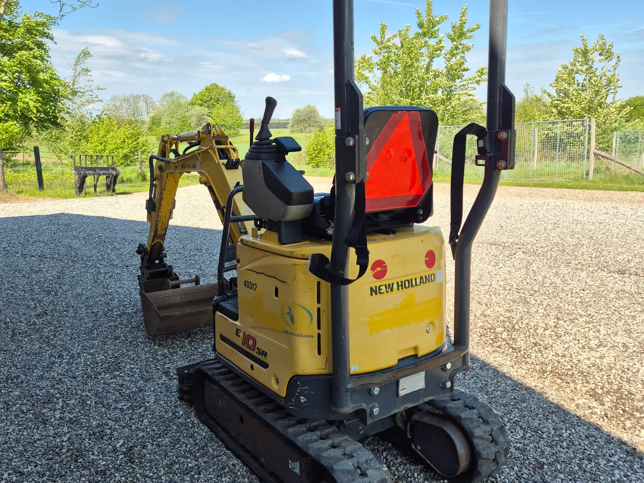 Billede 4 - New Holland E10 SR Minigraver
