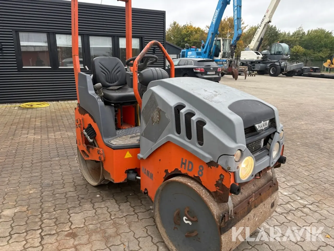 Billede 2 - Vejtromle HAMM HD8 W