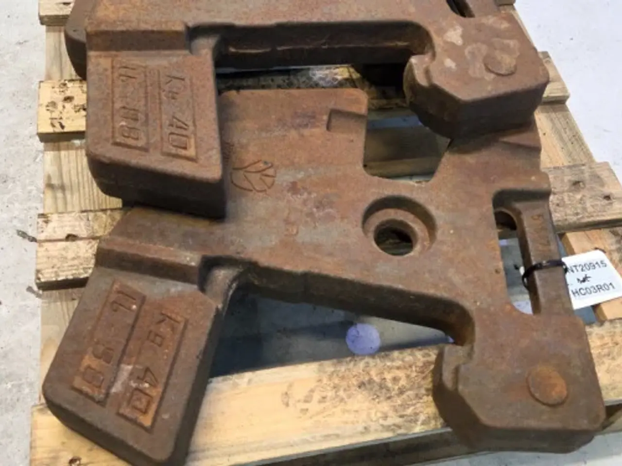 Billede 6 - Fiat F130 Frontvægt Sæt 5164714