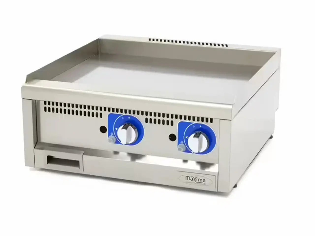 Billede 1 - Maxima Stegeplade glat grill – gas – 60 x 60 cm