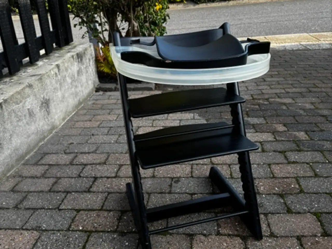 Billede 4 - Stokke Tripp Trapp højstol (bøjle,babyryglæn,bord)