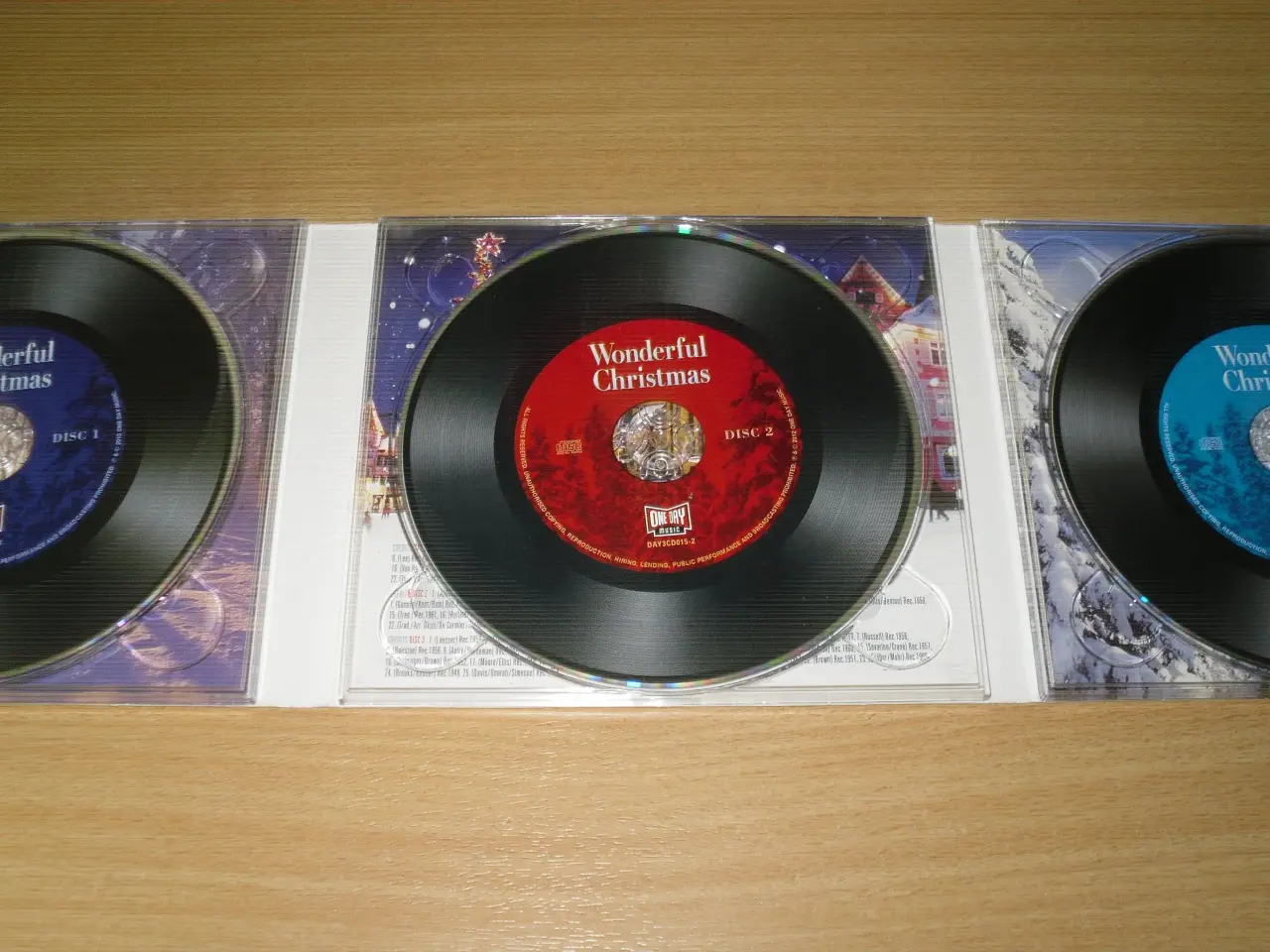 Billede 2 - Wonderful CHRISTMAS; 3 x cd BOX.