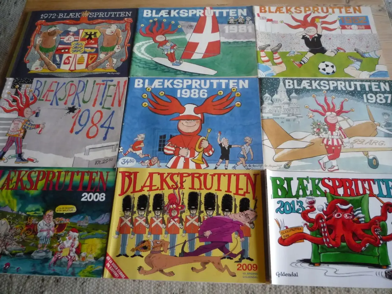 Billede 1 - Blæksprutten, Svikmøllen og Lattergalen