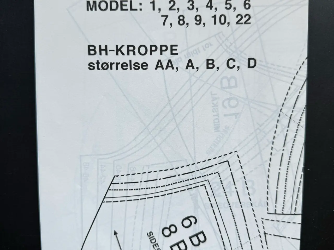 Billede 2 - BH-BOGEN * Syteknik og mønstre til 25 modeller