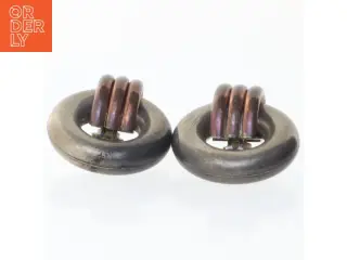Vintage clips øreringe (str. Ø. 3,5 cm)