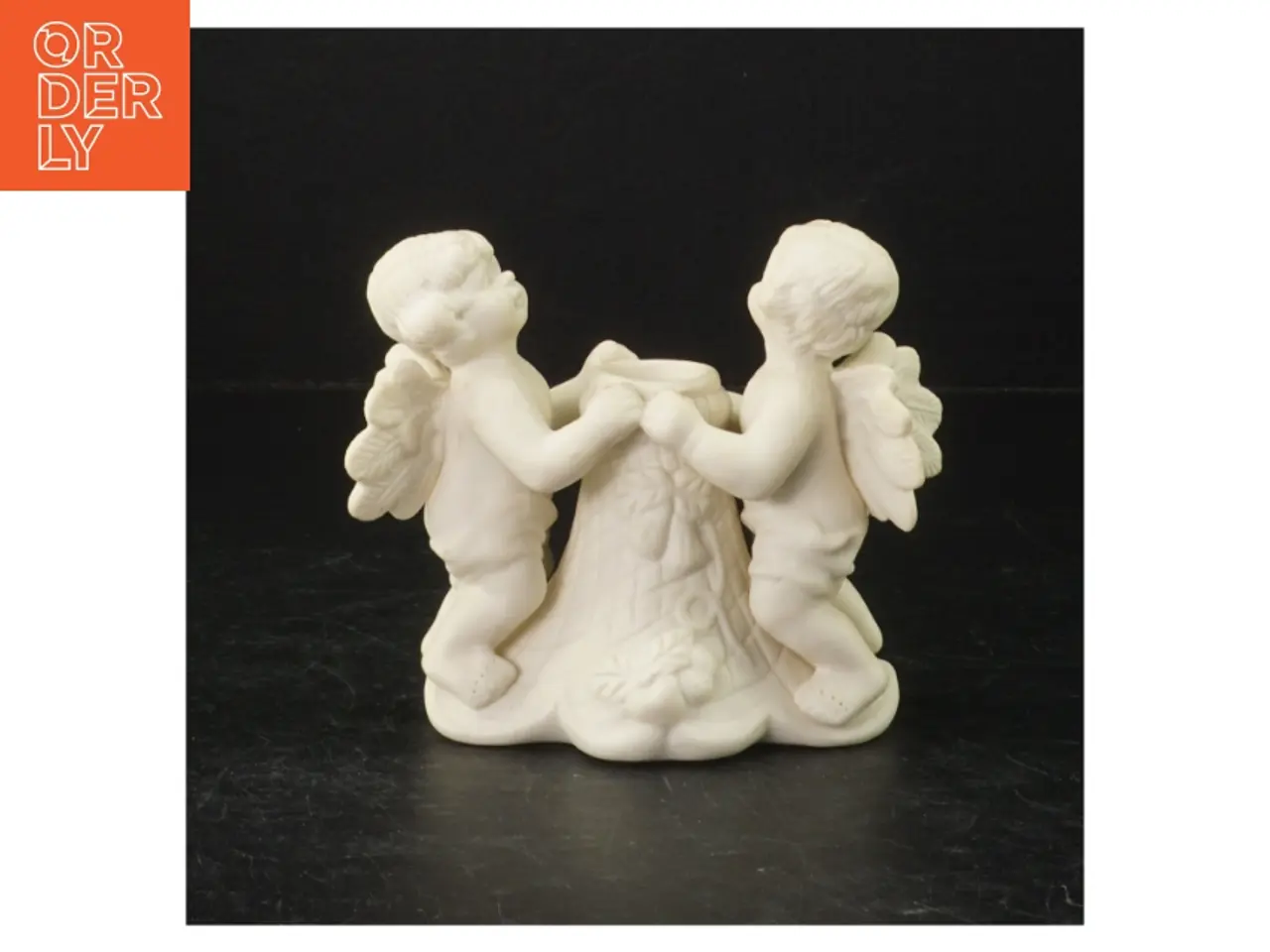 Billede 2 - Engle lysestage (str. 10x7 cm)