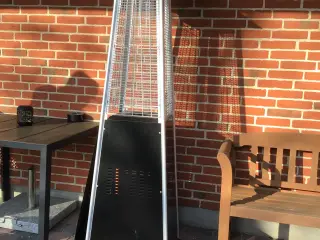 Terrassevarmer med regnslag