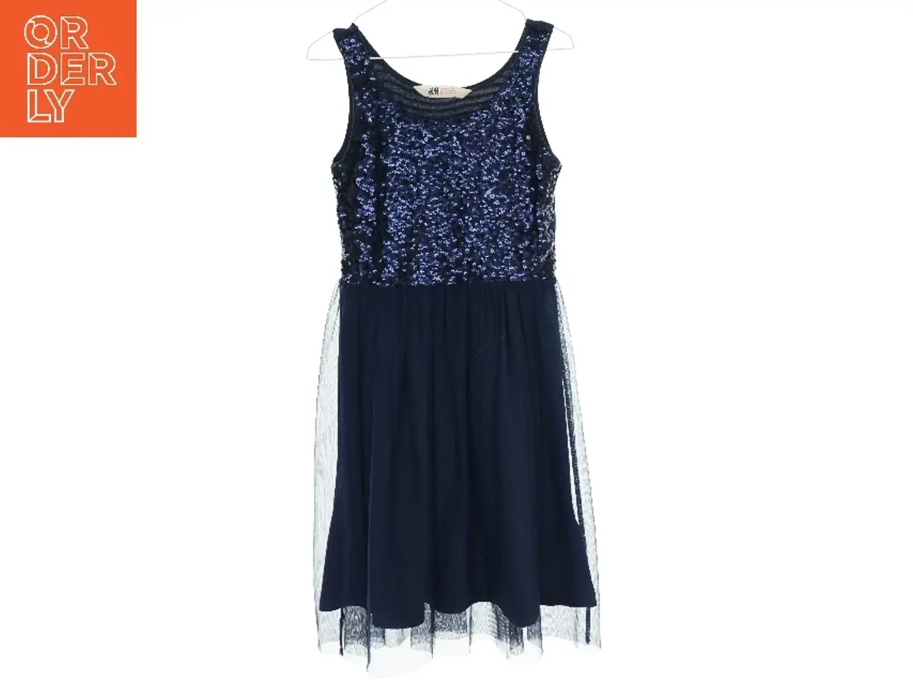 Billede 1 - Kjole med pallietter fra H&M