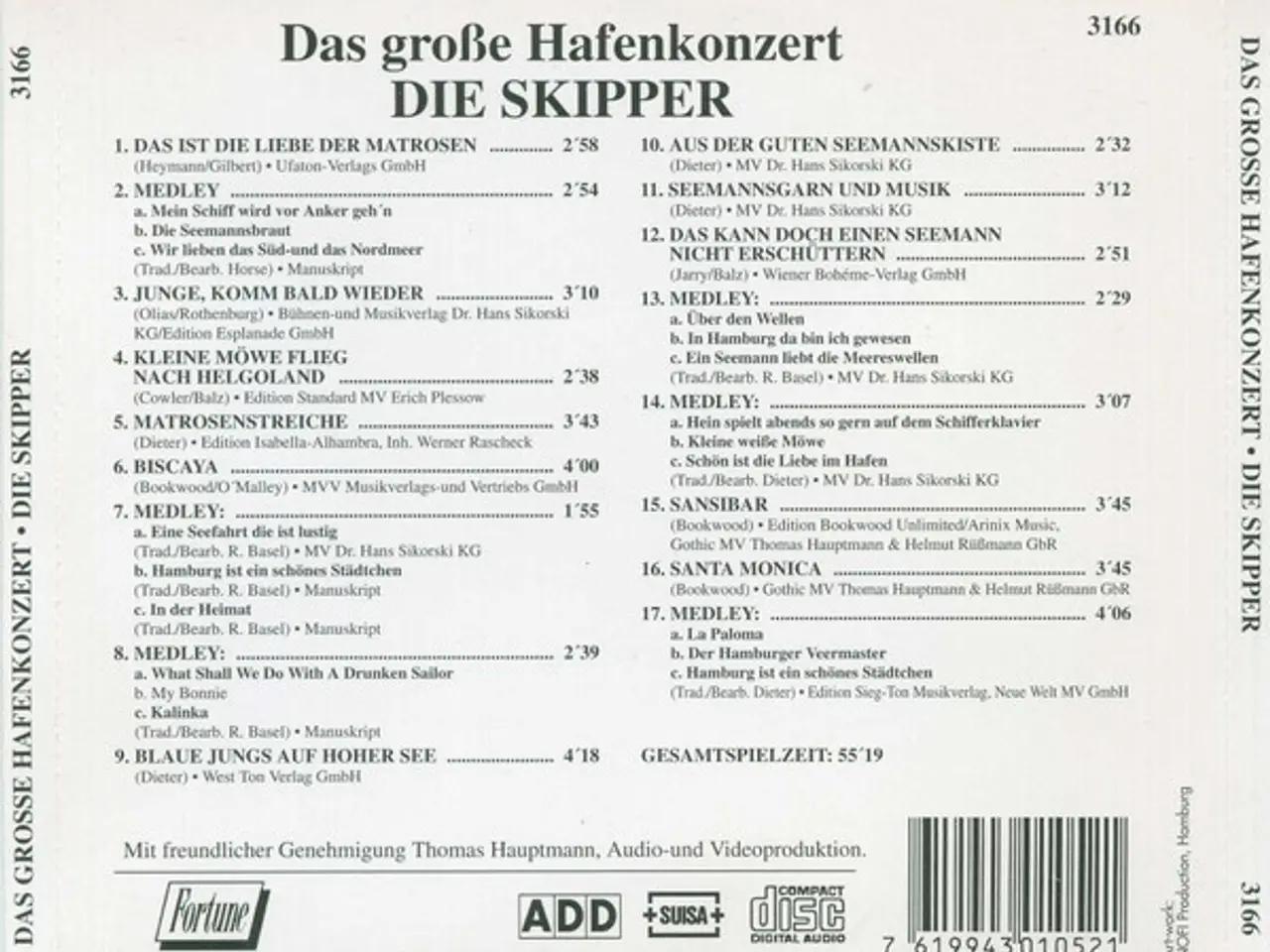 Billede 2 - Unknown Artist – Das Große Hafenkonzert – CD