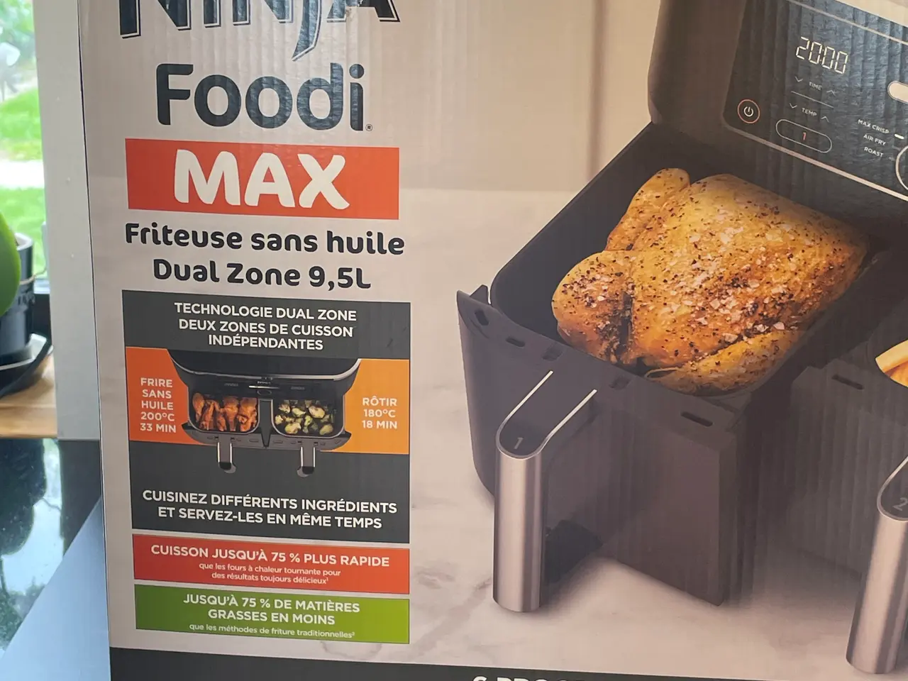 Billede 2 - Ninja foodi Max 9.5l. Airfryer 