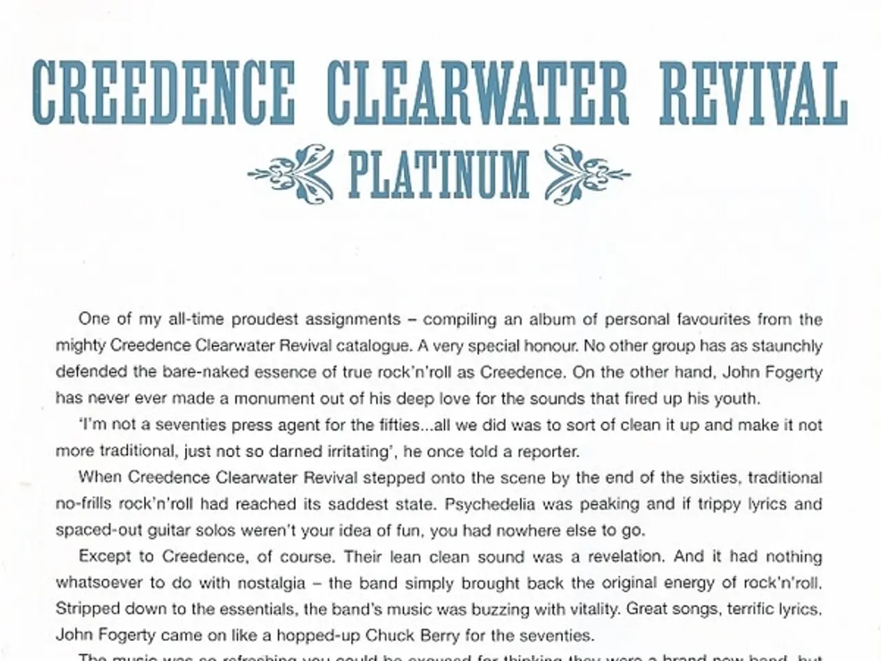 Billede 8 - Creedence Clearwater Revival – Platinum – 2CD