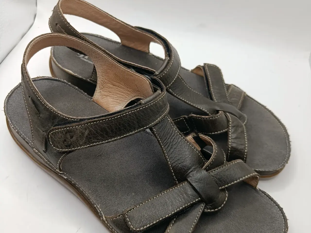 Billede 5 - Green Comfort brun sandaler 41str