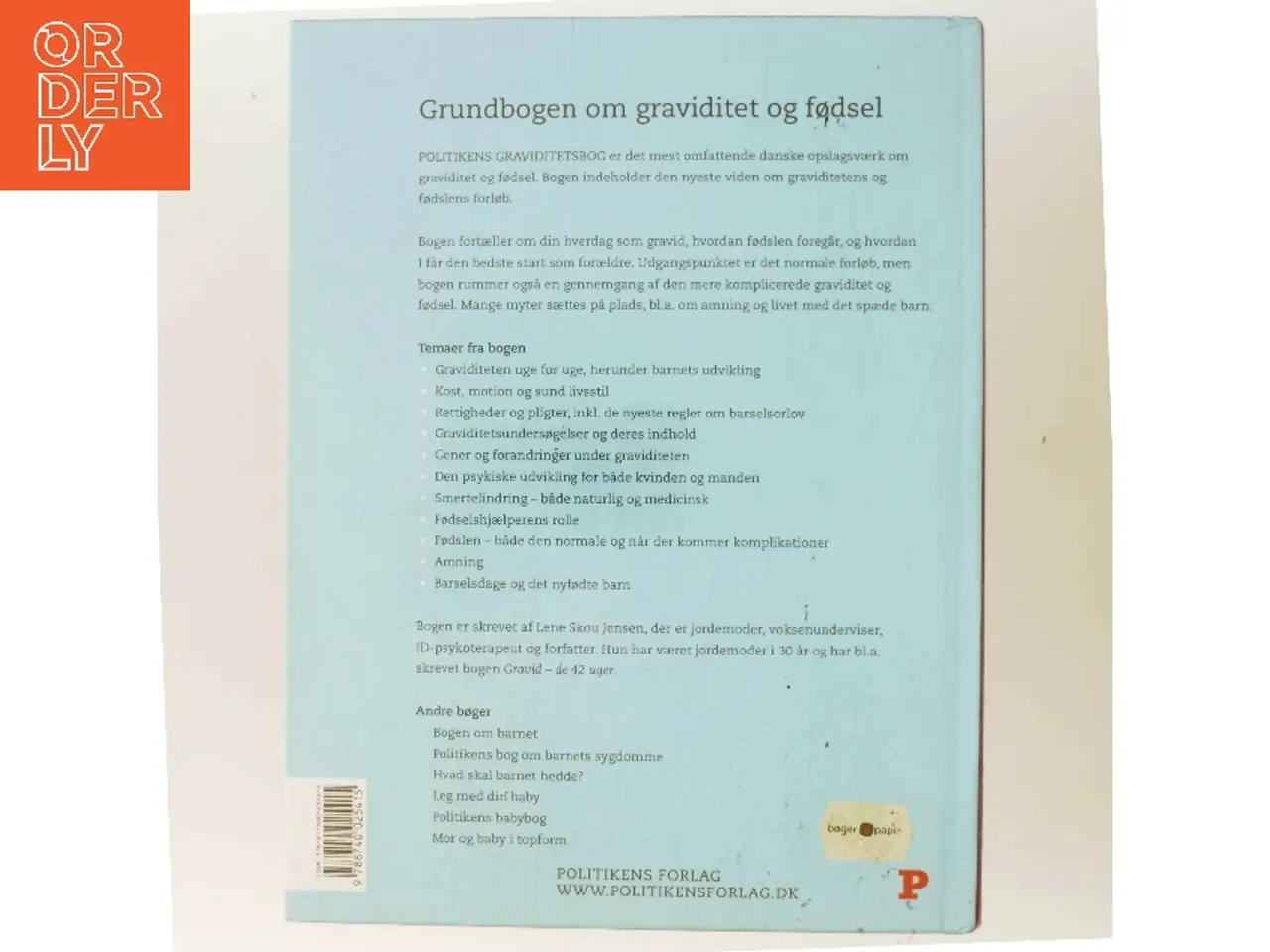 Billede 3 - Politikens graviditetsbog af Lene Skou Jensen (Bog)