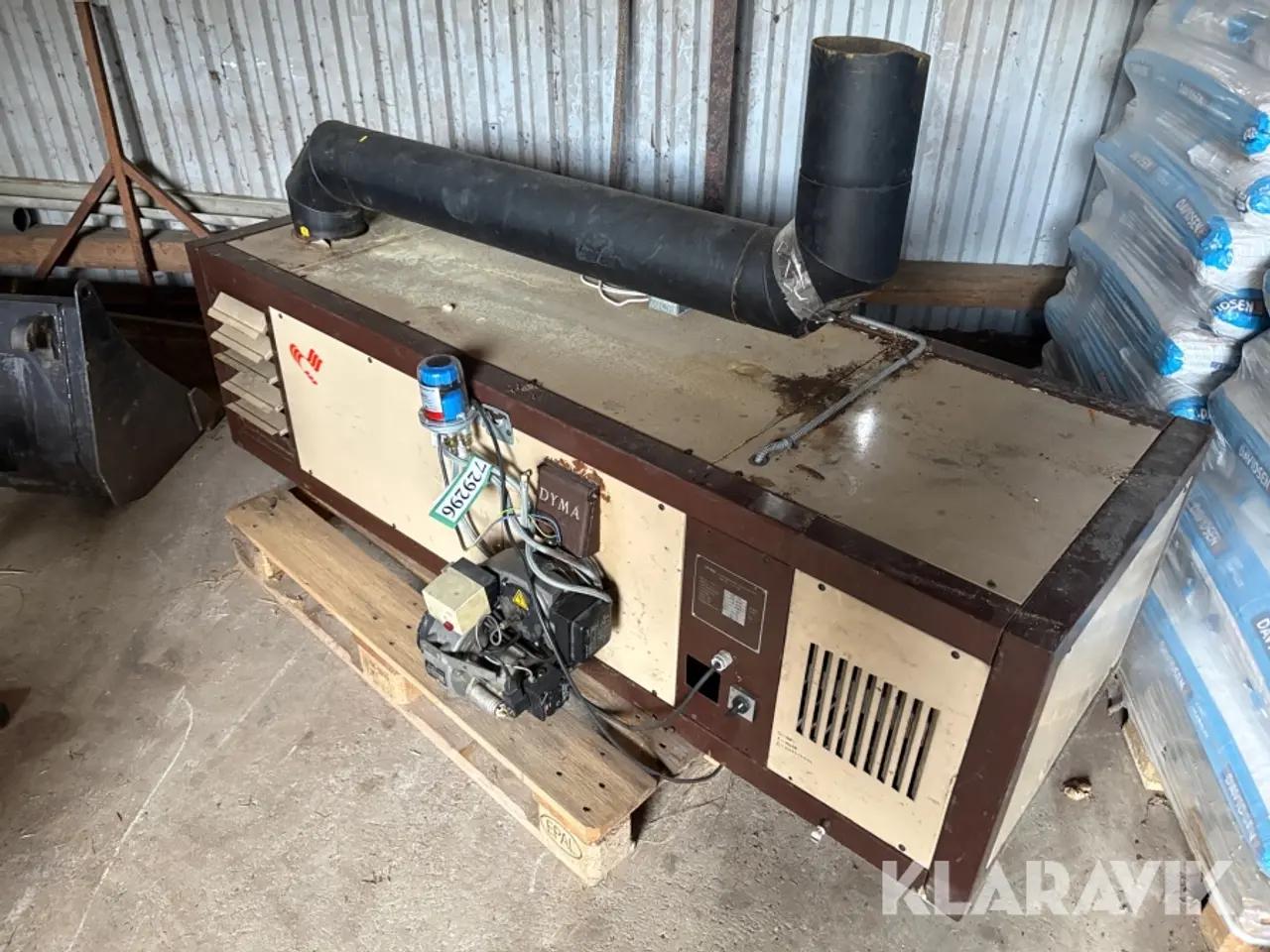 Billede 1 - Kalorifer Dyma HV-40