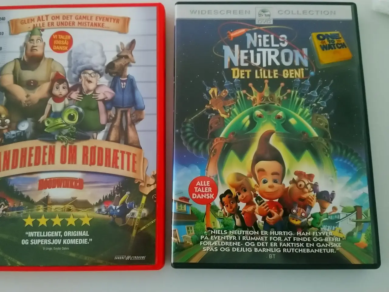 Billede 1 - dvd film " niels neutron" og sandheden om rødhætte
