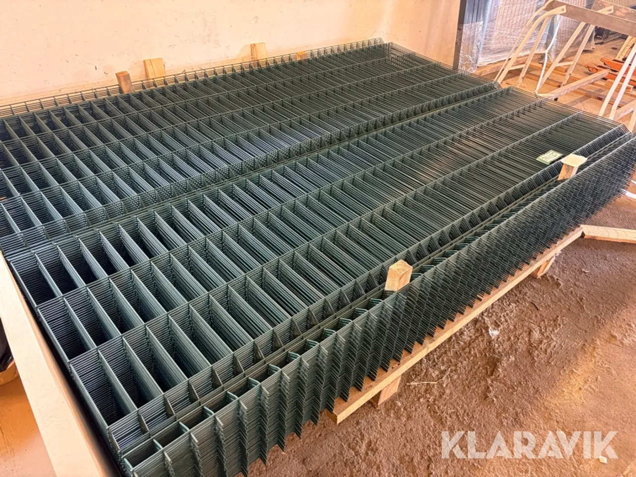 Billede 1 - Panelhegn - grøn - 42 fag
