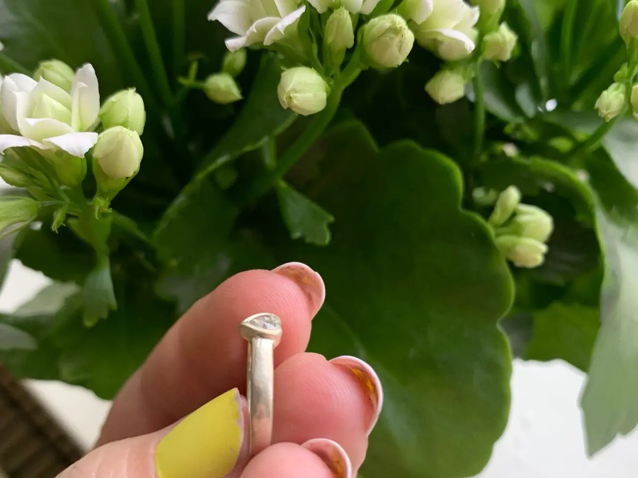 Billede 2 - Flot sølv ring med hjerte zirkon 925
