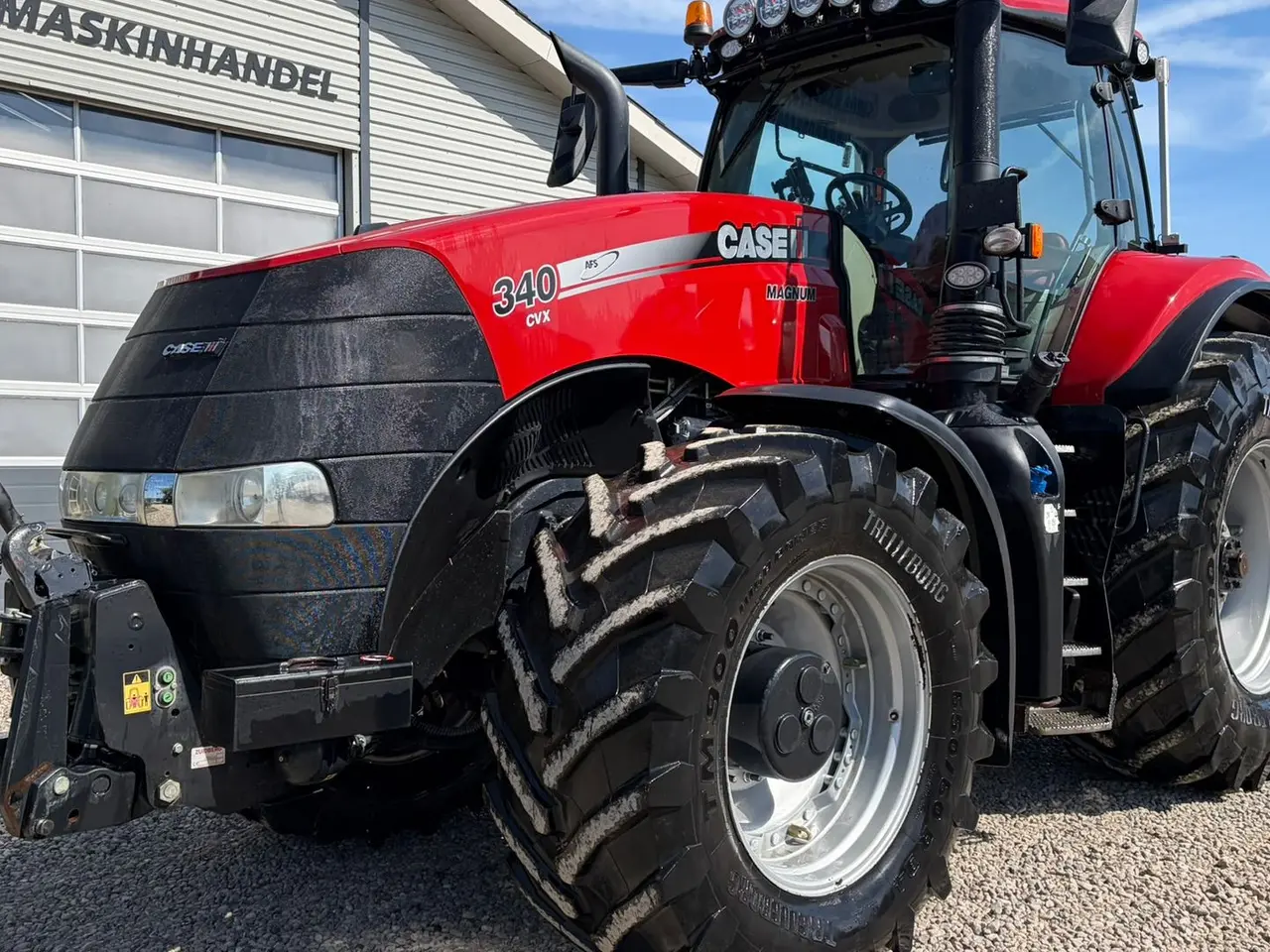 Billede 11 - Case IH MAGNUM 340 CVX med frontlift. Gård traktor