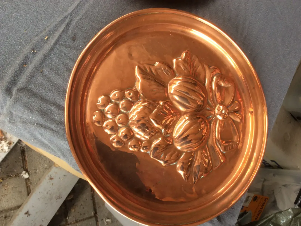 Billede 2 - Retro Kobber platter
