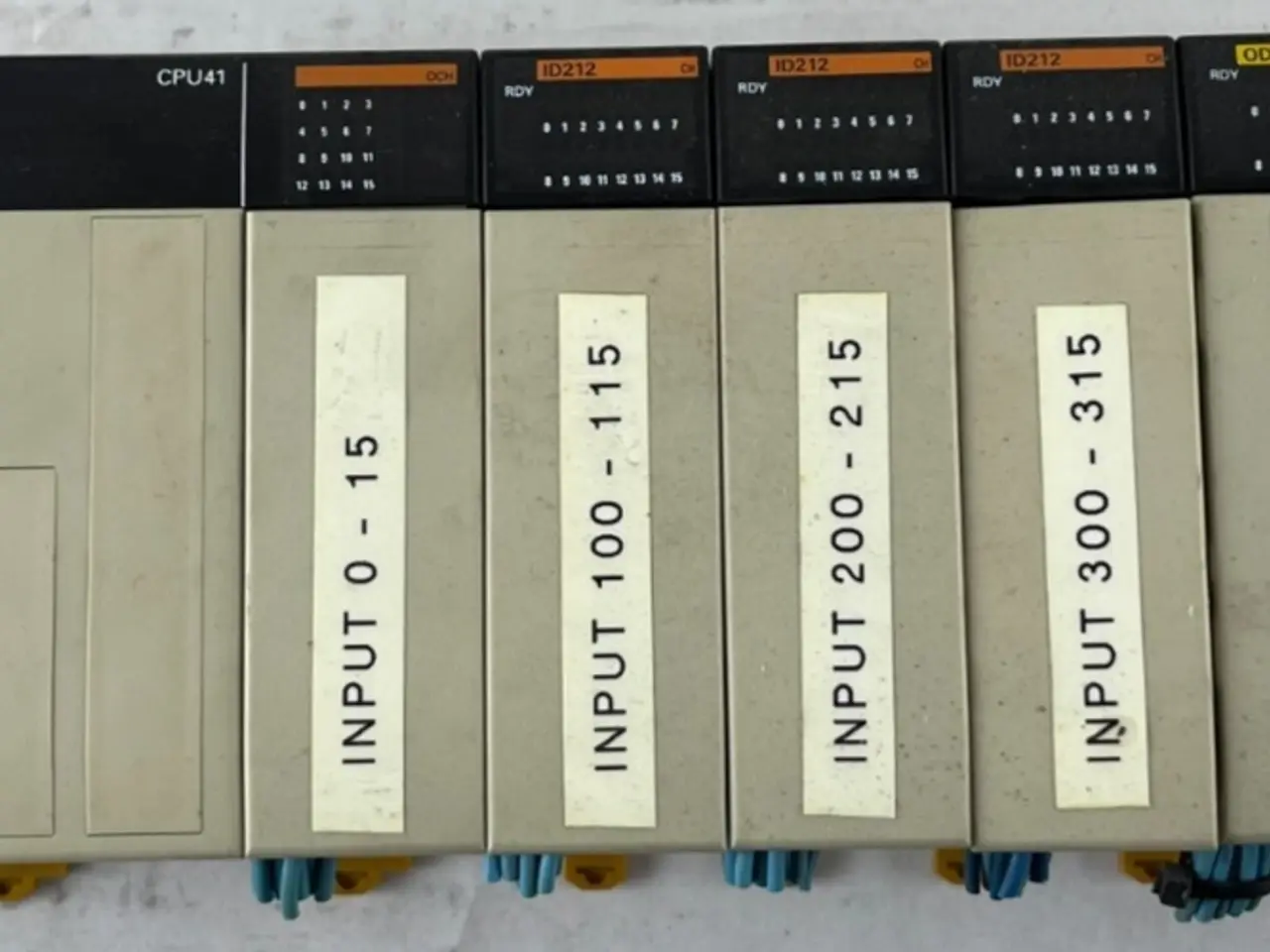 Billede 1 - Omron CQM1 CPU41 PLC System PA203 ID212 OD212 Rack
