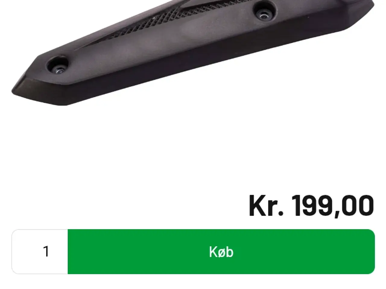 Billede 4 - Varmeskjold til vga udstødning