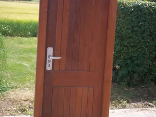 Teak Kahyts/Lukafs dør
