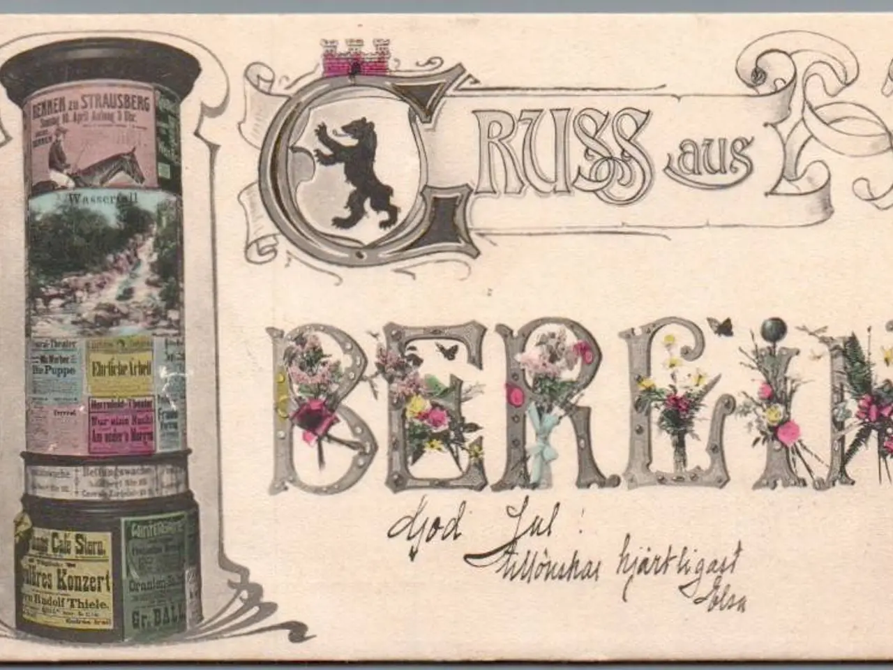 Billede 1 - Gruss aus Berlin - Postkort - Tyskland - Brugt