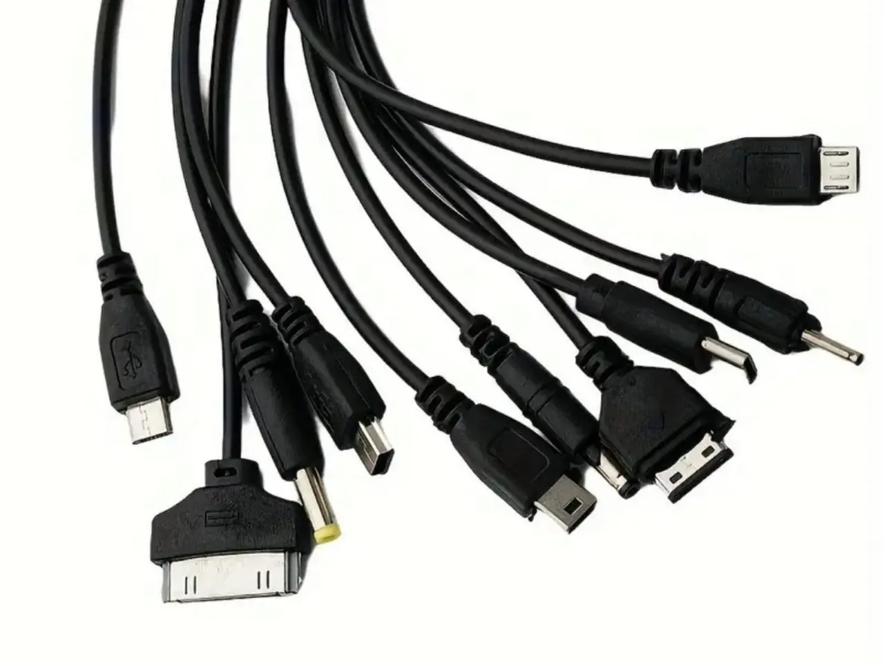 Billede 3 - Universal USB-opladerkabel 10-i-1 til mobiltelefoner