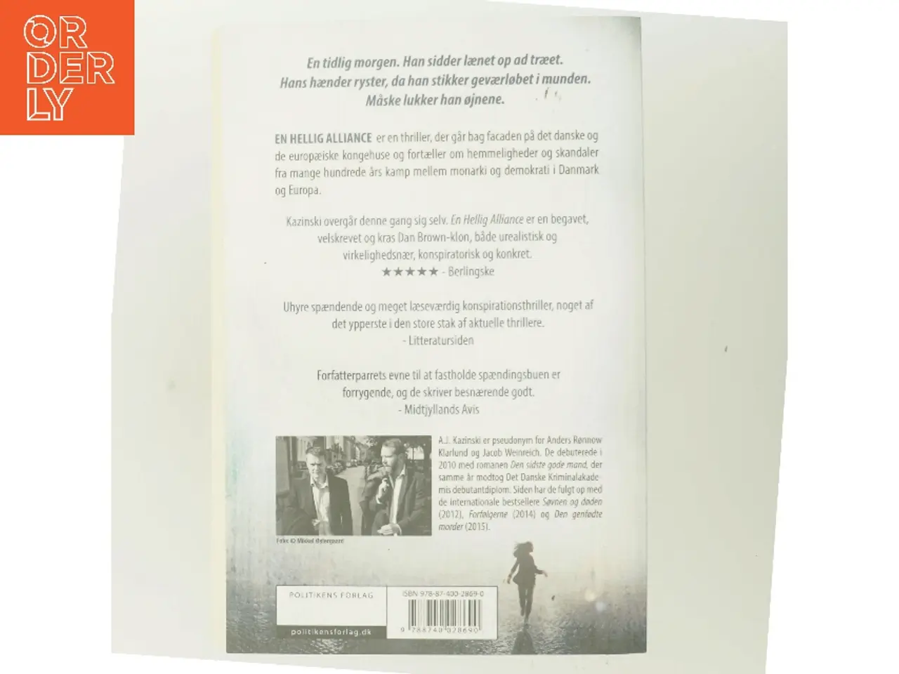 Billede 3 - En hellig alliance af A. J. Kazinski (Bog)