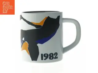 jubilæumskrus 1982 fra Royal Copenhagen (str. Ø 10,5 cm)