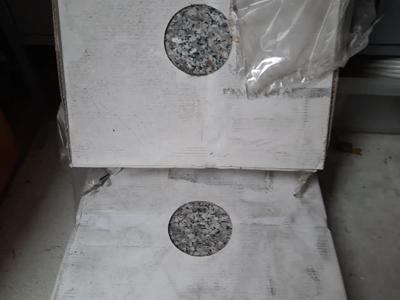 Billede 1 - Granit fliser. Rosa beta, poleret. 1,860 m2