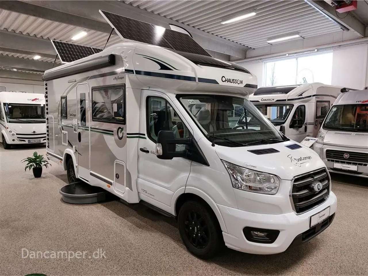 Billede 5 - 2024 - Chausson 660 Titanium ULTIMATE UNDER KLARGØRING! Chausson 660 Titanium ULTIMATE, Elcykelholder, Lithiumbatterier, Induktionsplade, 3000W inverter