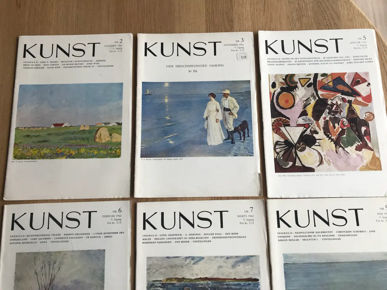 Billede 2 - KUNST - 9. årgang - 1962/63 (6 numre)