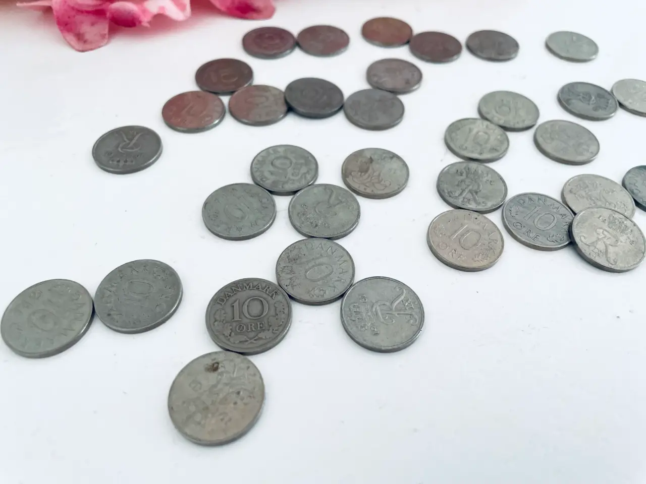 Billede 1 - Danske 10 øre - 37 stk. 