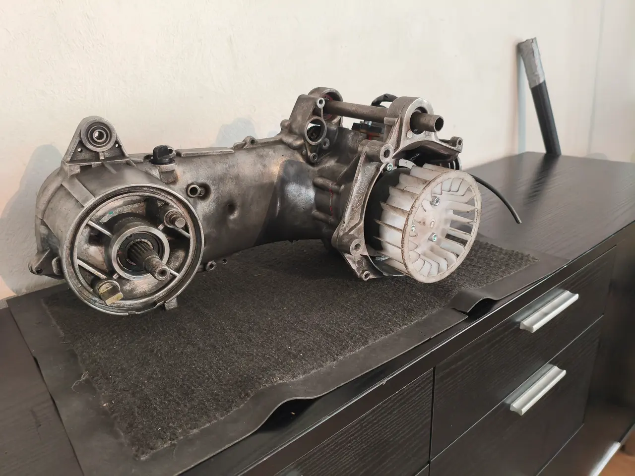 Billede 8 - kort minarelli 50cc motor med kick &Baghjul