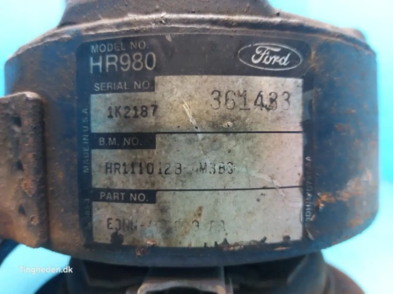 Billede 5 - Ford TW15 AC Kompressor E8NN19D629AA